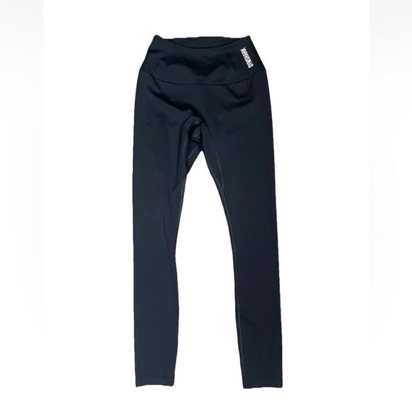 Gymshark Women's High Rise Fit Training 7/8 Leggings In Black Size XS - Picture 2 of 5